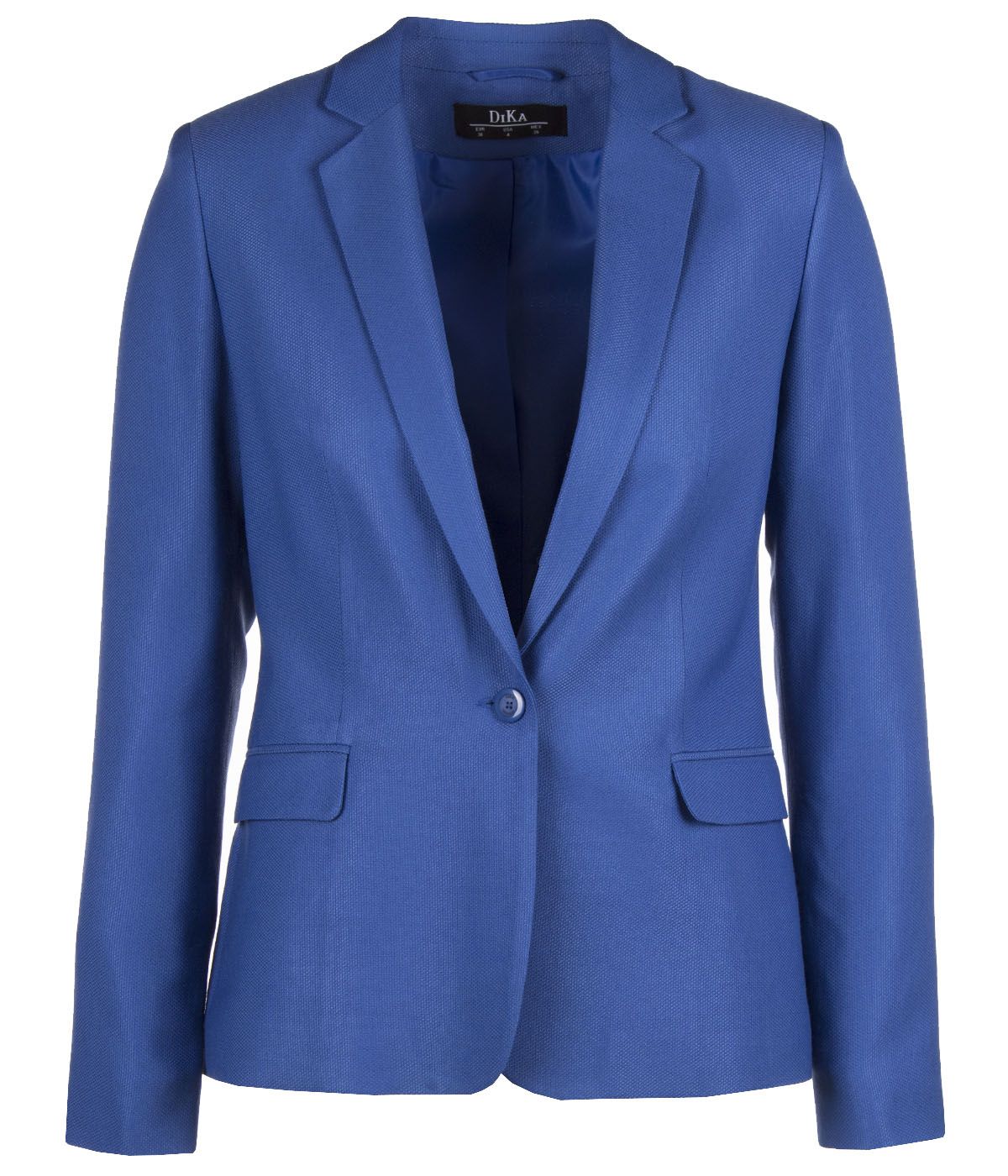 Single-breasted jacket with lapels with rayon and viscose 0